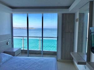 apartamento 807 moderno en el laguito, vista al mar