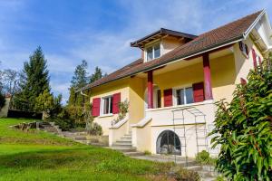 Maisons de vacances Maison detox 5 chambres a Annecy entre ville et campagne : photos des chambres