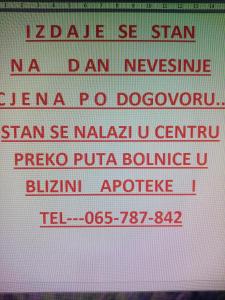 Nevesinje centar Apartman