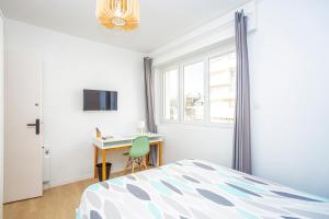 SMILE APPARTS - Appartements - Au coeur de Lorient - Au calme - Tout Confort : photos des chambres