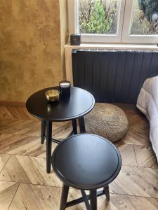 Appartements Le Mangin - Studio avec terrasse : photos des chambres