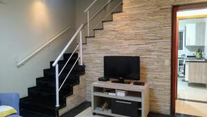 Casa Praia Grande - Guilhermina- 2 suítes com ar condicionado