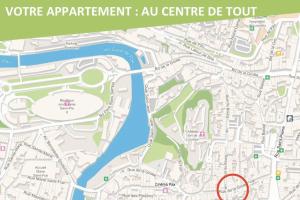 Appartements Le Montferrat - 65m2 - 2 chambres - Rue de la Grotte - Hyper Centre : photos des chambres