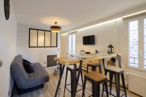 Appartements L'atelier by Sleepinfontainebleau : photos des chambres