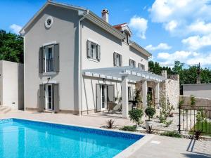 Ferienhaus Drivenik Villa Sleeps 10 with Pool Air Con and WiFi Drivenik Kroatien