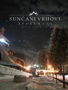 3 hvězdičkový penzion Apartments Suncani Vrhovi Kopaonik Kopaonik Srbsko