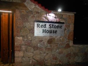 Red Stone House Parnassos Greece