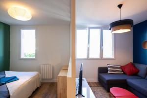 Appartements Goxoa - Appartement au Calme, Centre Ville, Parking - WiFi : photos des chambres