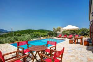 Perachori Villa Sleeps 4 Pool Air Con WiFi Ithaka Greece