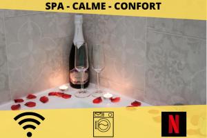 Appartements Appart Coeur de Rouen - Le Spa du Vieux-Marche : Appartement Supérieur