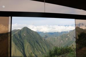 Llactapata Lodge overlooking Machu Picchu - camping - restaurant