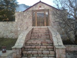 Red Stone House Parnassos Greece