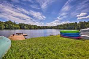 Holiday Home room in Quiet Pocono Lake House on 1 Wooded Acre with Hot Tub