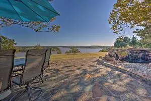 Waterfront Keystone Lake House with Shared Dock! - Mannford