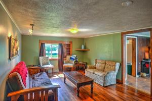 Rustic Guys Mills Home with Deck and about 3 Acres of Land