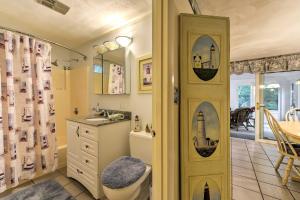 Walk to Beach! Mashpee Family Getaway with Deck