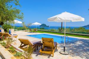 Aghios Sostis Villa Sleeps 6 with Pool Air Con and WiFi Zakynthos Greece