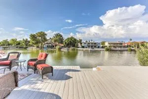 Lakefront Tempe House with Sun Deck, Hot Tub and Boats - Tempe Royal Palms