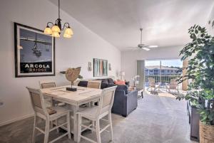 Naples Condo Balcony, Pool and Private Beach Access