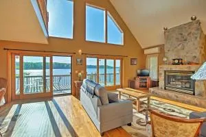 Lake Bonaparte Fins and Feathers Lodge with Dock! - West Carthage