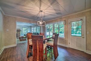 Riverfront Cottage in Redwoods with Decks and Beach!