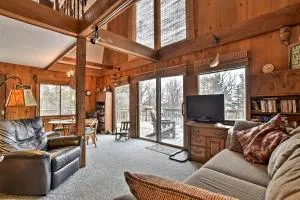 Lakeview 10-Acre Kimball Cabin with Private Beach! - Sauk Rapids