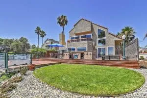 Waterfront Discovery Bay Home Outdoor Bar and Dock - Oakley