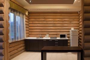 Pastoral wooden hauses