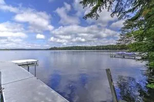 Land O Lakes Hideaway with Boat Dock and Lake Views! - Boulder Junction