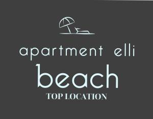 Elli beach apartment top location Rodos