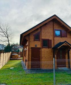 Ferienhaus Ferienhaus "Frania"mit Badefass Niesulice Polen