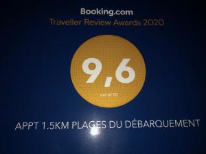 APPT 1.5KM PLAGES DU DÉBARQUEMENT