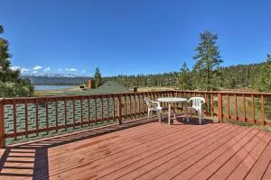 Walk to Lake Cabin with Deck and Views in Fawnskin - Lucerne Valley