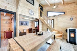 Maisons d'hotes LA FERME de BELLINE Chalets ou Gites & SPA : photos des chambres