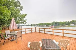 Lakefront Cottage with Deck Near Indiana Beach! - Logansport