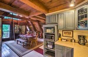 Serene Todd Getaway with Private Pond and Creek Views!