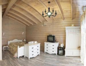 Pastoral wooden hauses