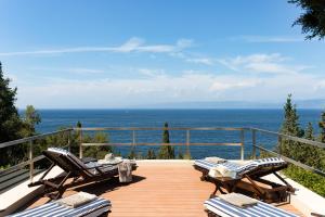 Geromonachos Villa Sleeps 14 with Pool Air Con and WiFi Paxoi Greece