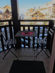 Appartement Valmeinier 1800 pied des pistes