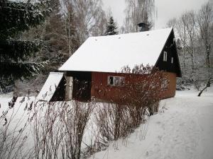 Pension Chalet chata u lesa Nové Hamry Tschechien