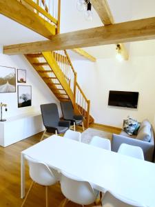 Mezonetový apartmán ve skandinávském stylu