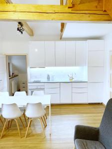 Mezonetový apartmán ve skandinávském stylu