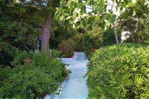 A Cretan house in the garden. Lasithi Greece