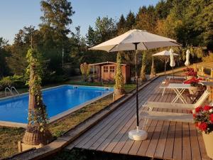 Maisons de vacances Cosy Castle in Onlay with Swimming Pool : photos des chambres