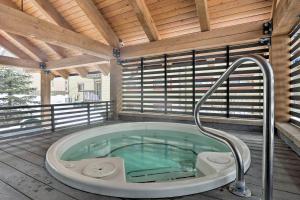 Central Steamboat Condo Outdoor Hot Tub and Pool!
