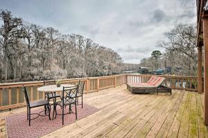 Waterfront Karnack Home with Boathouse and Deck!