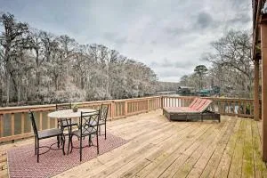 Waterfront Karnack Home with Boathouse and Deck! - Jefferson