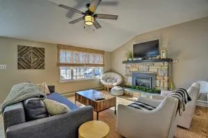 Waterfront Pocono Lake Home with Private Dock! - Thornhurst