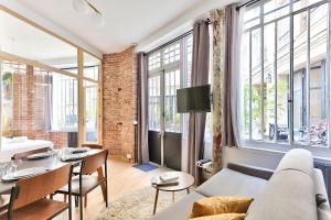 Appartements NEW Loft Apartment in the Heart of Paris - An Ecoloflat : photos des chambres