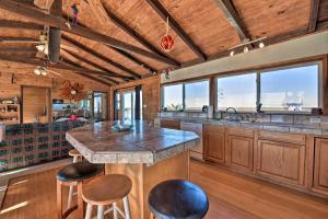 Oceanfront Sargent Beach Home with Dock!